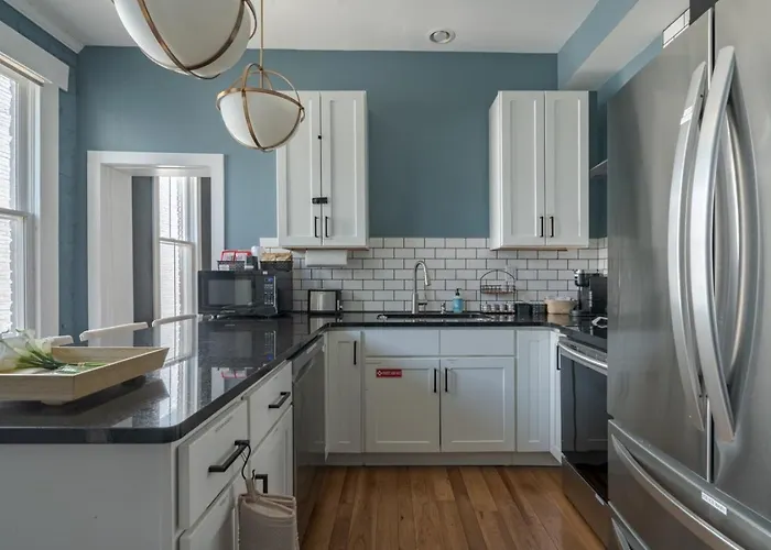 Boutique Italian Village Osu 4br 4 Parking Сasa de vacaciones Columbus